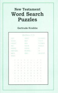 [New Testament Word Search Puzzles (by Gertrude Knabbe)]