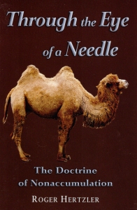 Through the Eye of a Needle -- a book by Roger Hertzler at Anabaptist Bookstore